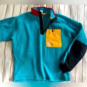Topo Designs fleece pullover